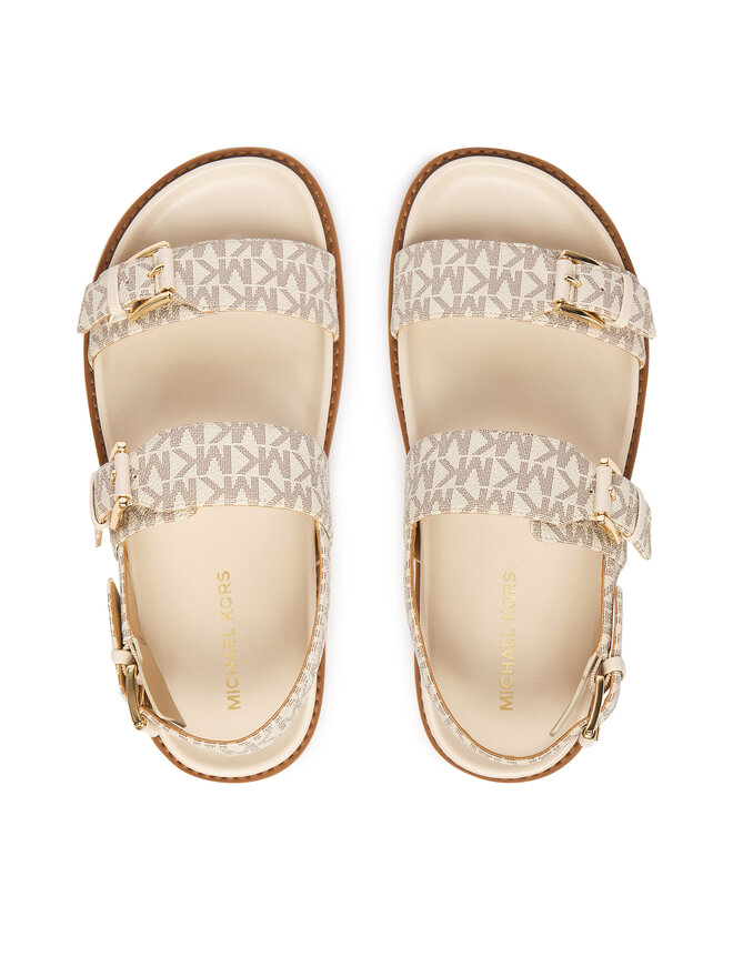 MICHAEL Michael Kors Sandalen MICHAEL Michael Kors Nia Flat 40S6NIFS2B Creme