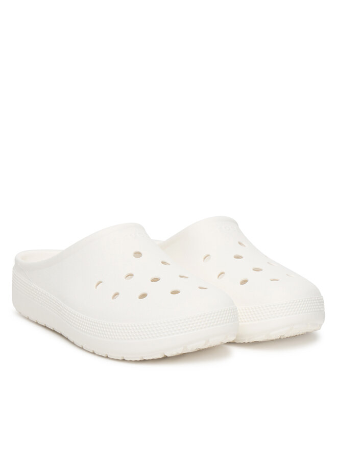 Crocs Klapki Crocs Classic Low Profile Clog 211139 Biały