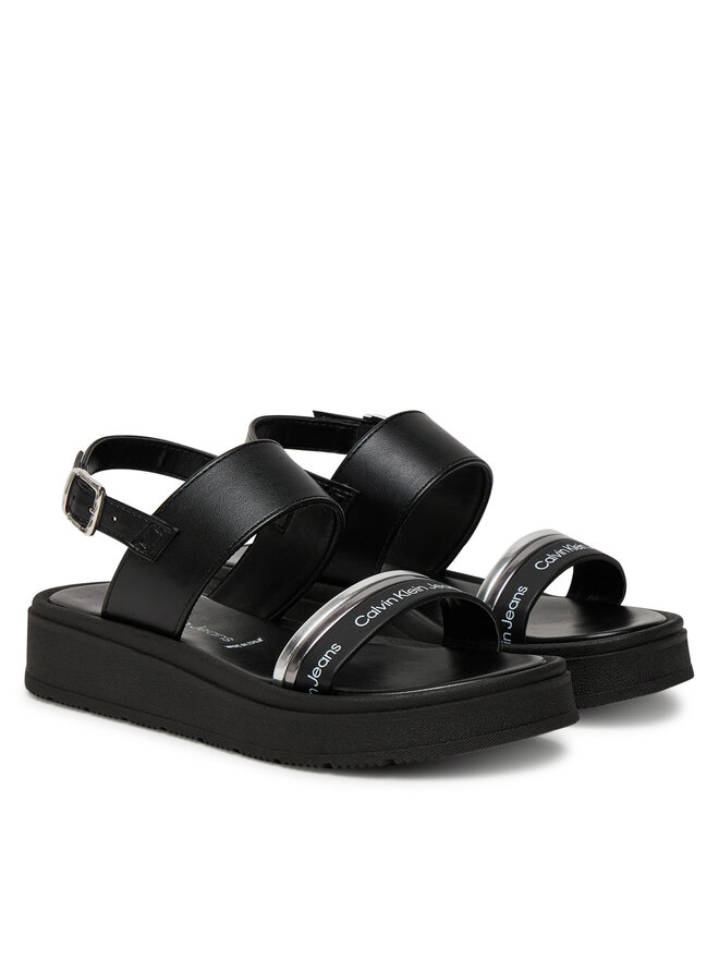 Calvin Klein Jeans Sandalen Calvin Klein Jeans V4A2-82053-0371X S Schwarz