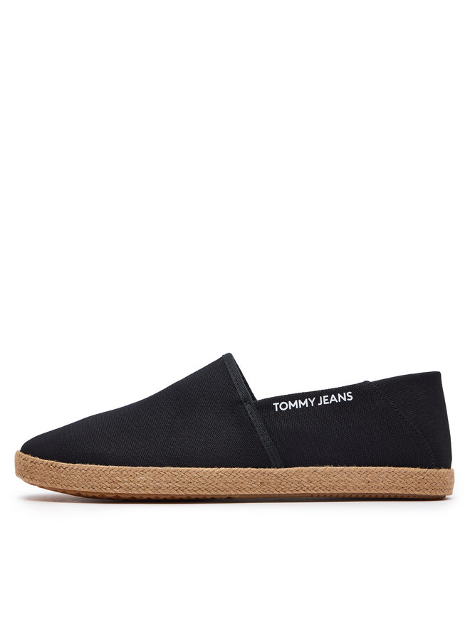 Tommy Jeans Espadryle Tommy Jeans Tjm Espadrille Street EM0EM01386 Czarny