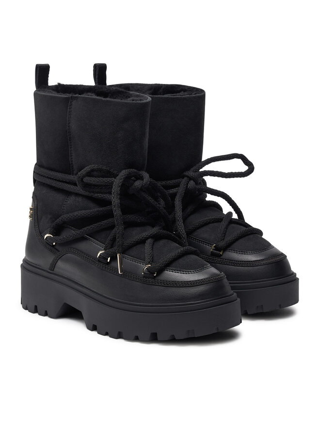Tommy Hilfiger Schneeschuhe Tommy Hilfiger FW0FW08085 Schwarz