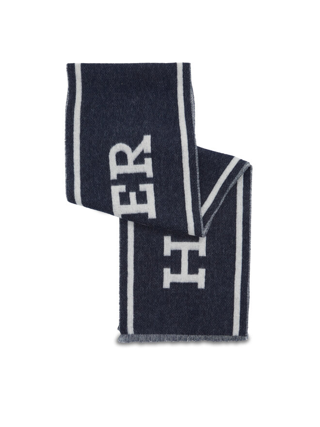 Tommy Hilfiger Bufanda Tommy Hilfiger Monotype Scarf AM0AM11738 Azul marino