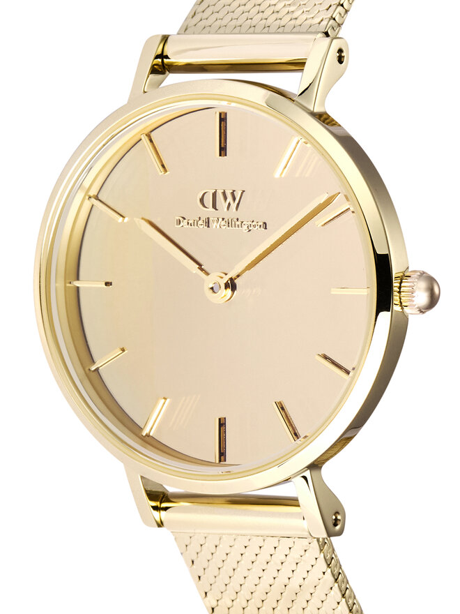 Daniel Wellington Pulkstenis Daniel Wellington Petite Reflection 28 DW00100797 Zelta
