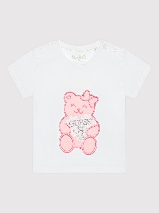 Guess Guess Camiseta K2RI27 K6YW1 Blanco Regular Fit