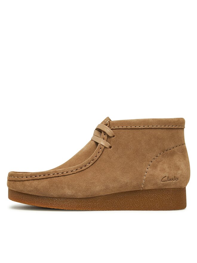Clarks Bokacsizma Clarks WallabeeEvoBt 261747444 Bézs