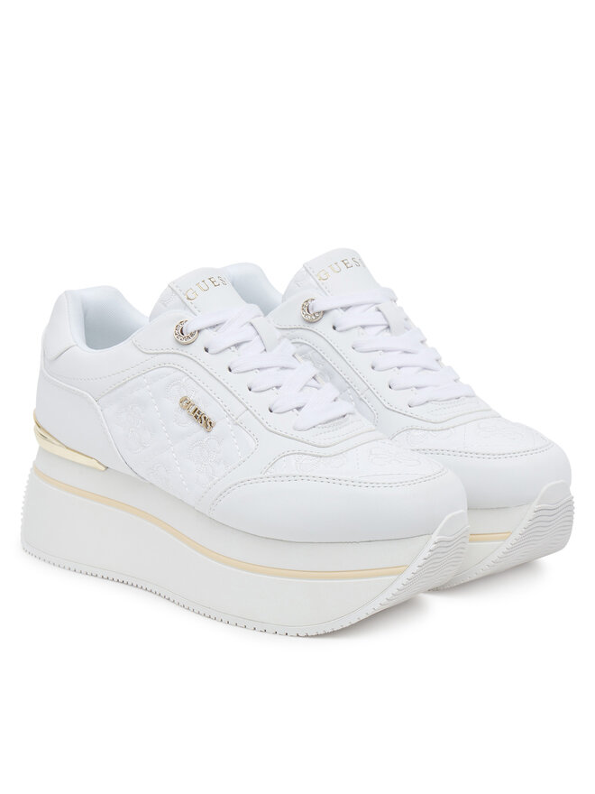 Guess Sneakersy Guess FLTCM9 FAL12 Biały