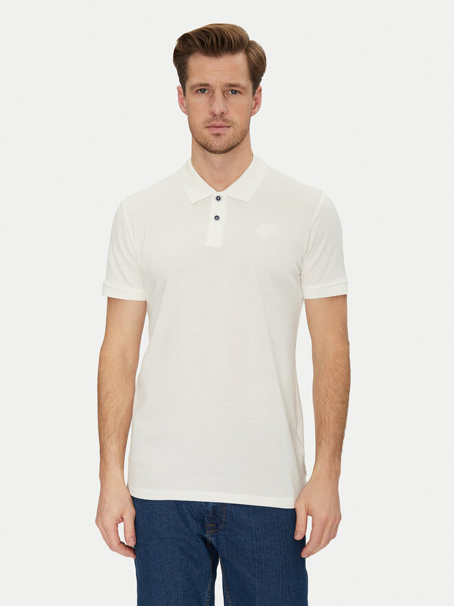 Blend Blend Polo 20717857 Blanco Regular Fit