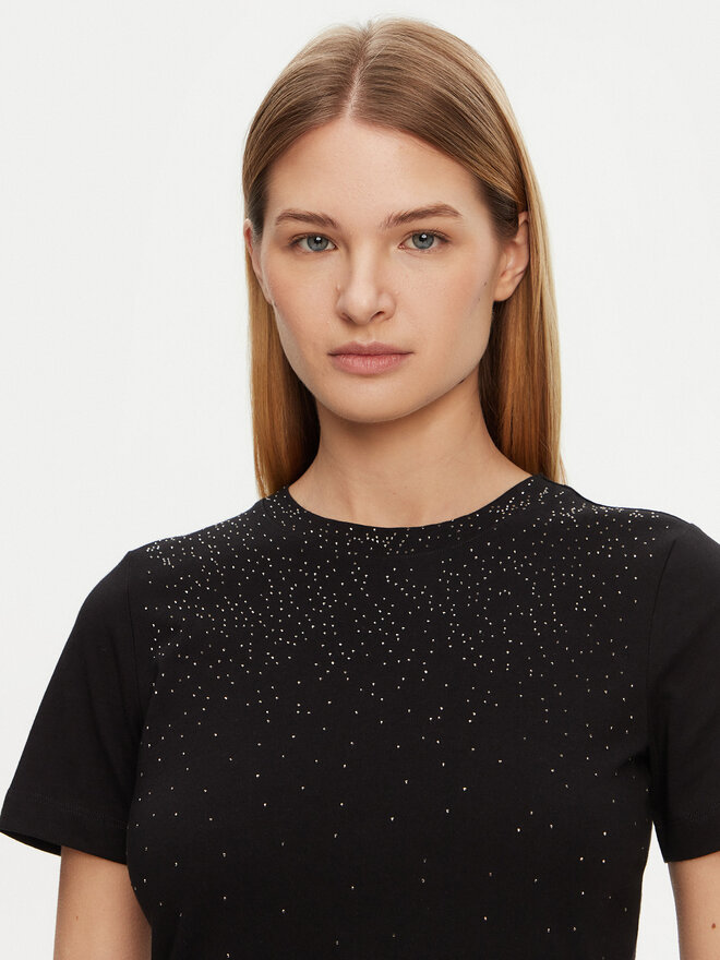 Marciano Guess Marciano Guess Marškinėliai 5RGI02 6298A Juoda Regular Fit