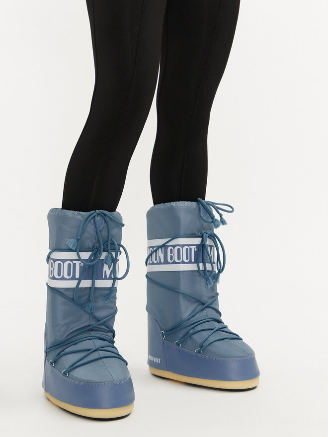 Moon Boot Schneeschuhe Moon Boot Mb Icon Nylon 80D1400440 Grau