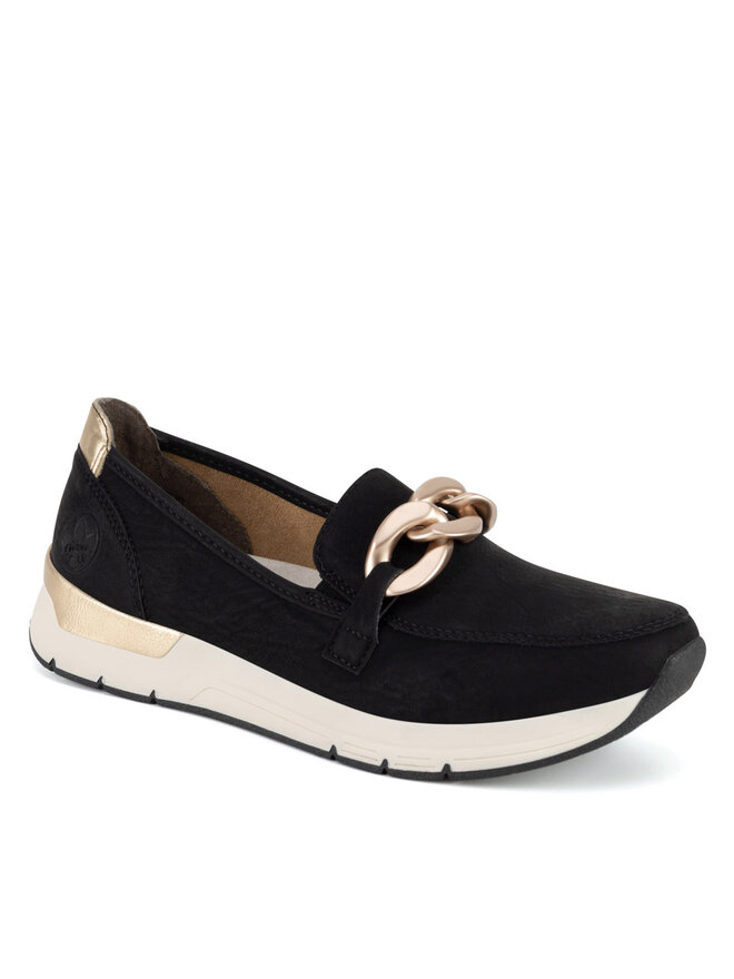 Rieker Pantofi Rieker 58944-00 Negru