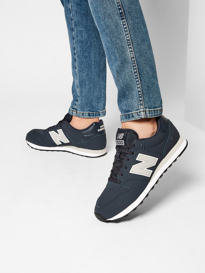 Sneakers New Balance GM500BLG Dunkelblau eschuhe