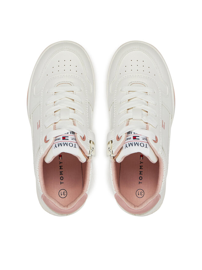 Tommy Hilfiger Sneakersy Tommy Hilfiger T3A9-33740-1355A Biały
