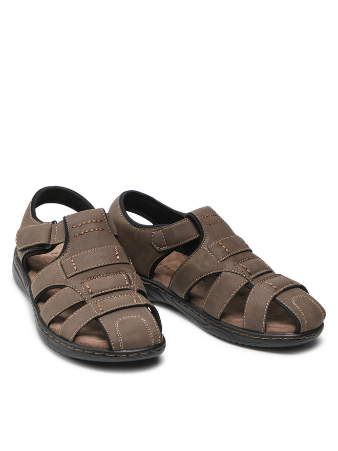 Lanetti Sandalen Lanetti MSS20116-08 Braun