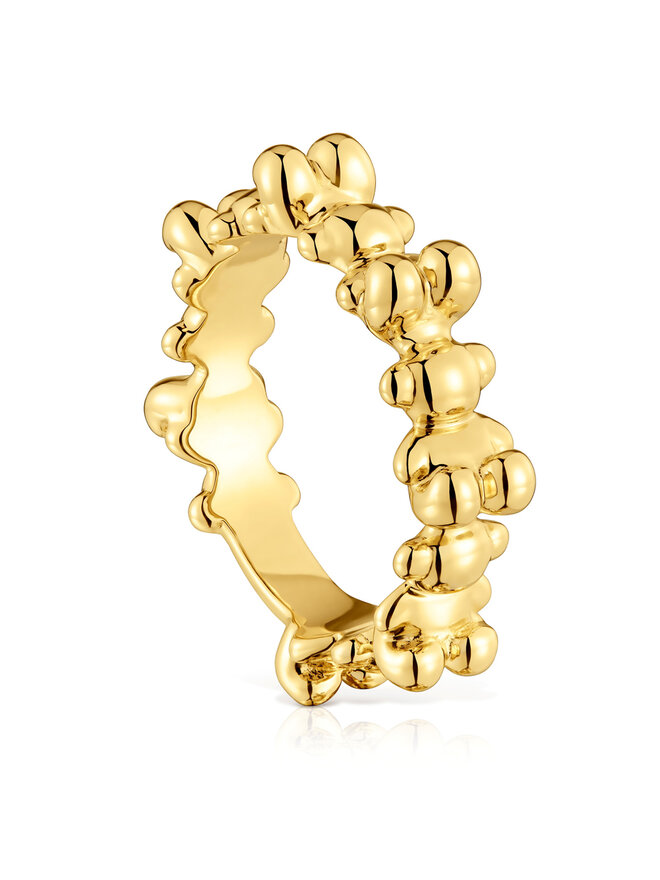 TOUS Ring TOUS Bold Bear 1004200712 Goldfarben
