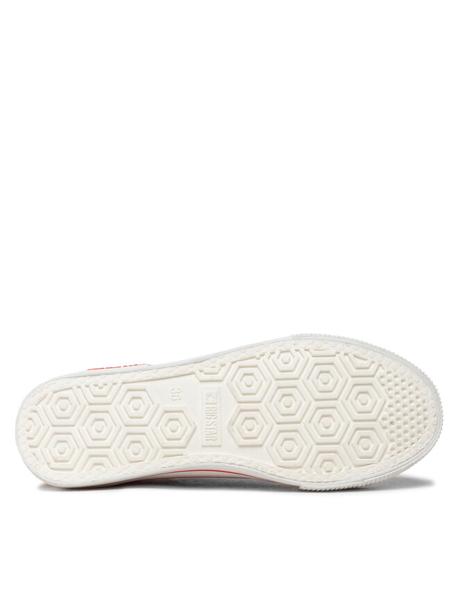 Big Star Shoes Trampki Big Star Shoes KK274104 Czerwony