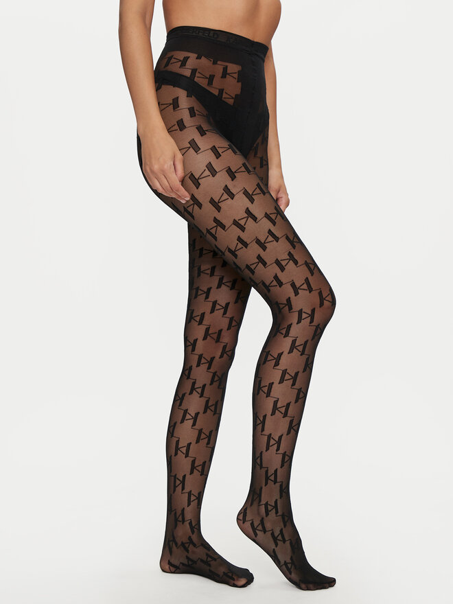 KARL LAGERFELD Ciorapi de Damă KARL LAGERFELD 236W3909 Negru