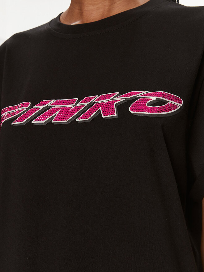 PINKO Pinko T-Shirt 103138 A1P7 Schwarz Relaxed Fit