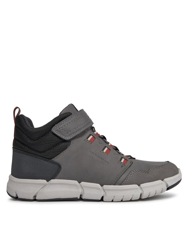 Geox Schnürschuhe Geox J Flexyper B Abx J949XA 032FU C1102 D Grau