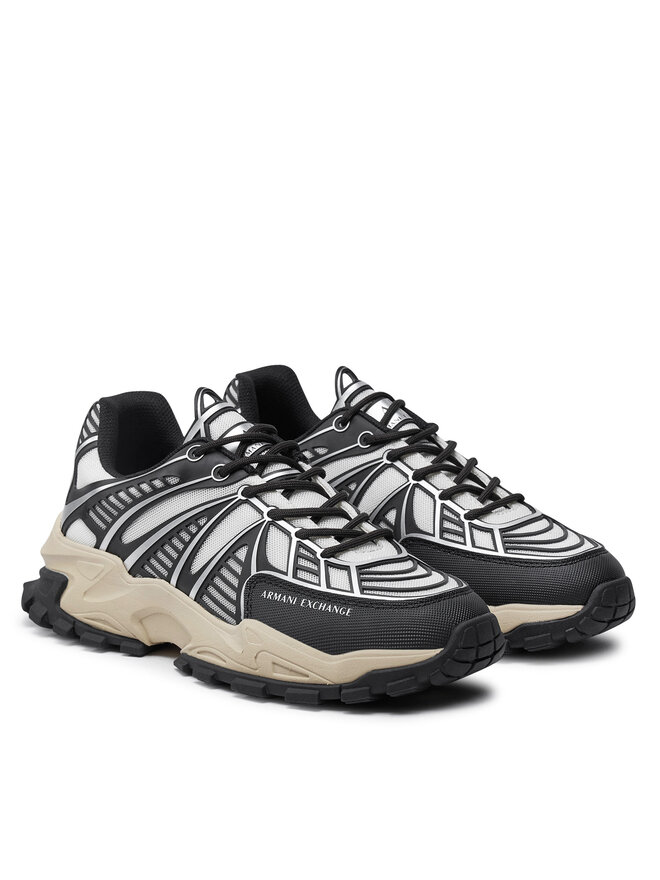 Armani Exchange Sneakersy Armani Exchange XUX238 XV907 Szary