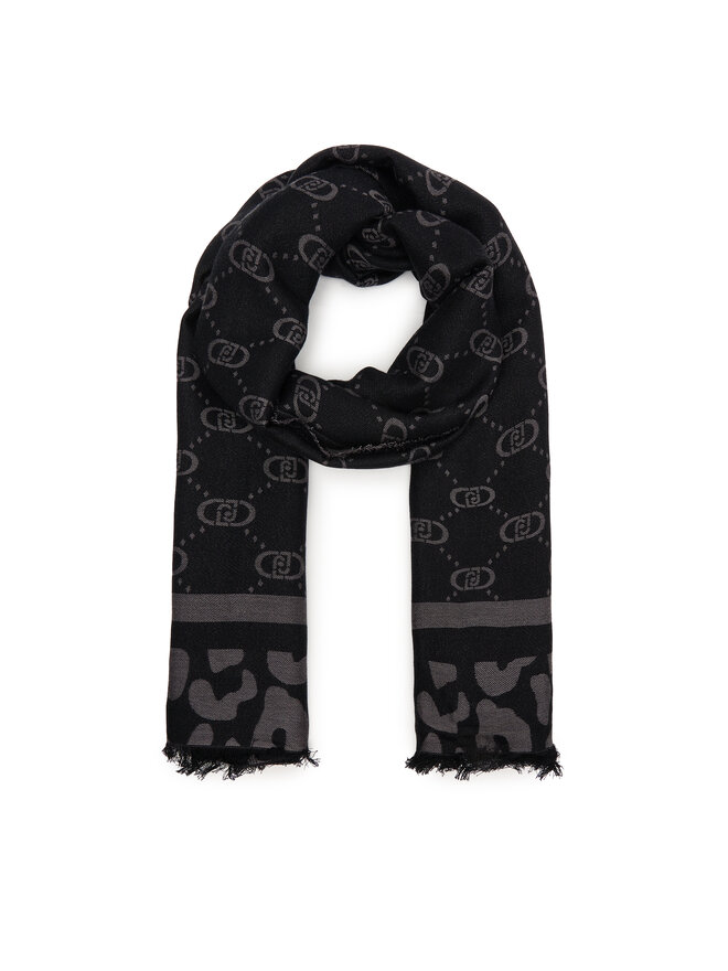 Liu Jo Bufanda Liu Jo Stola Jacquard Mon 2F5040 T0300 Negro