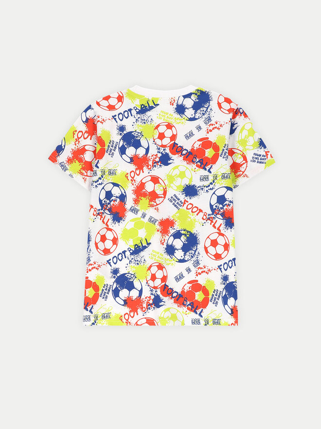 Coccodrillo Coccodrillo T-shirt ZC4143215VBA Šarena Regular Fit