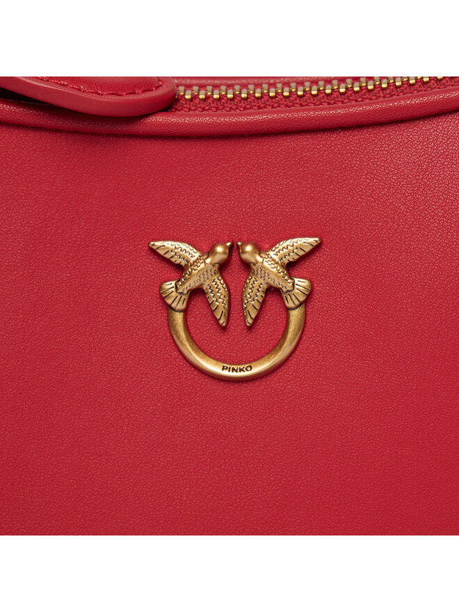 PINKO Handtasche PINKO Half Moon Mini Fl . PE 24 PLTT 102790 A0F1 Rot
