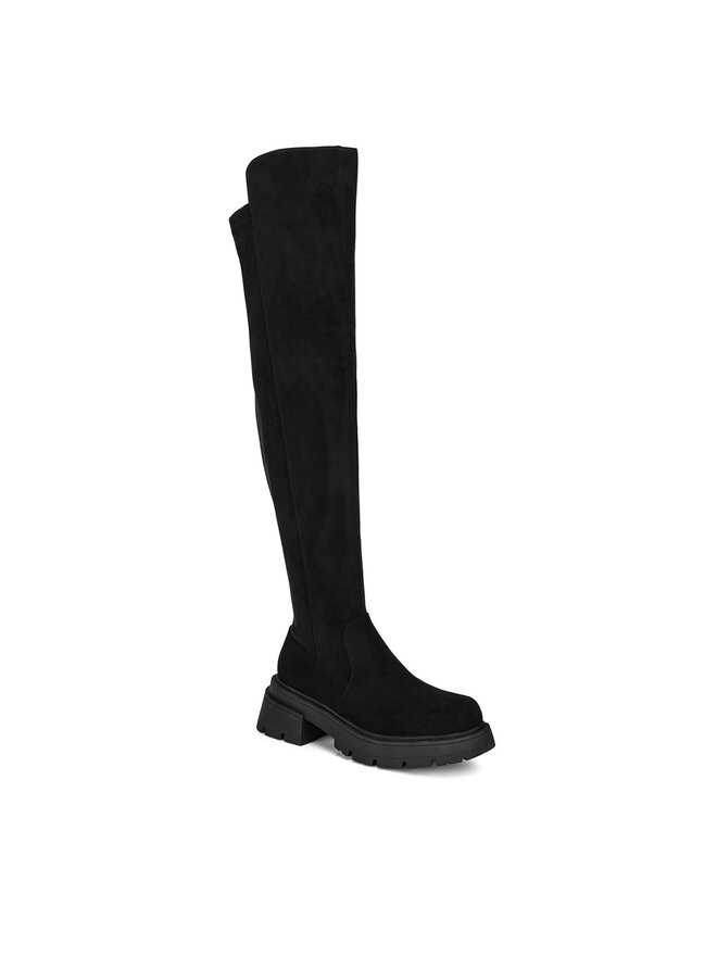 Badura Μπότες πάνω από το γόνατο Badura WFA3154-1Z Μαύρο