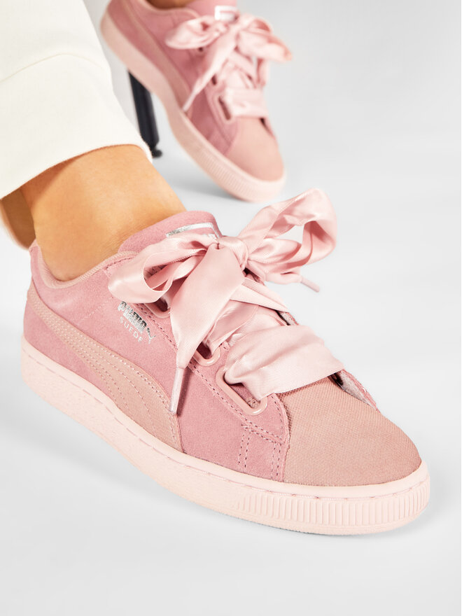 Puma Снікерcи Puma Suede Heart Pebble Wn's 365210 01 Рожевий