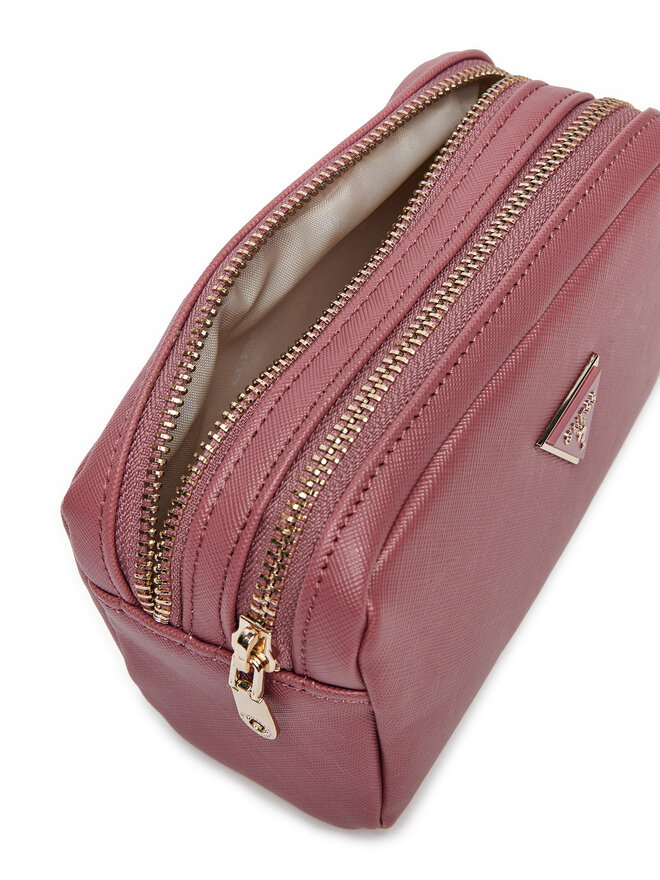 Guess Kosmetyczka Guess Double Zip PW1576 P3373 Różowy
