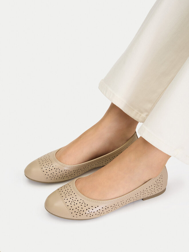 JENNY Ballerinas JENNY CEO-39408-301 Beige
