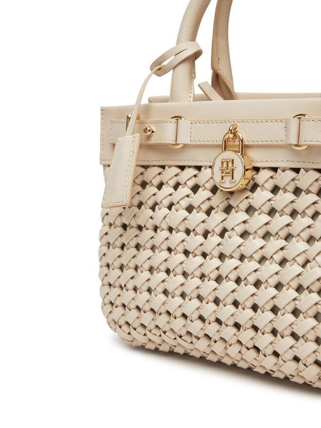 Tommy Hilfiger Сумка Tommy Hilfiger American Icon Mini Tote Le Wo AW0AW17395 Бежевий