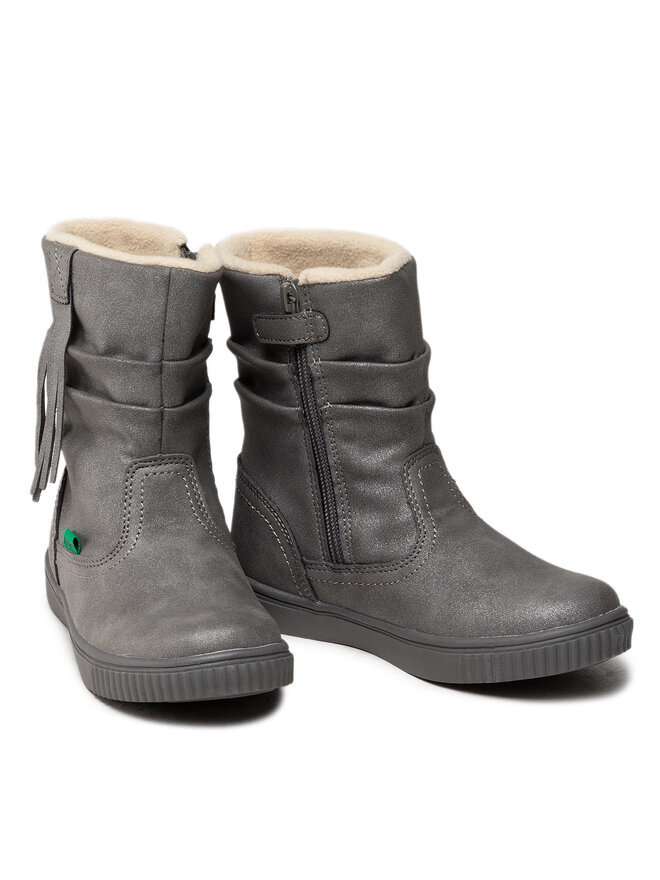 Kickers Μπότες Kickers Rumby 830171-30 Γκρι