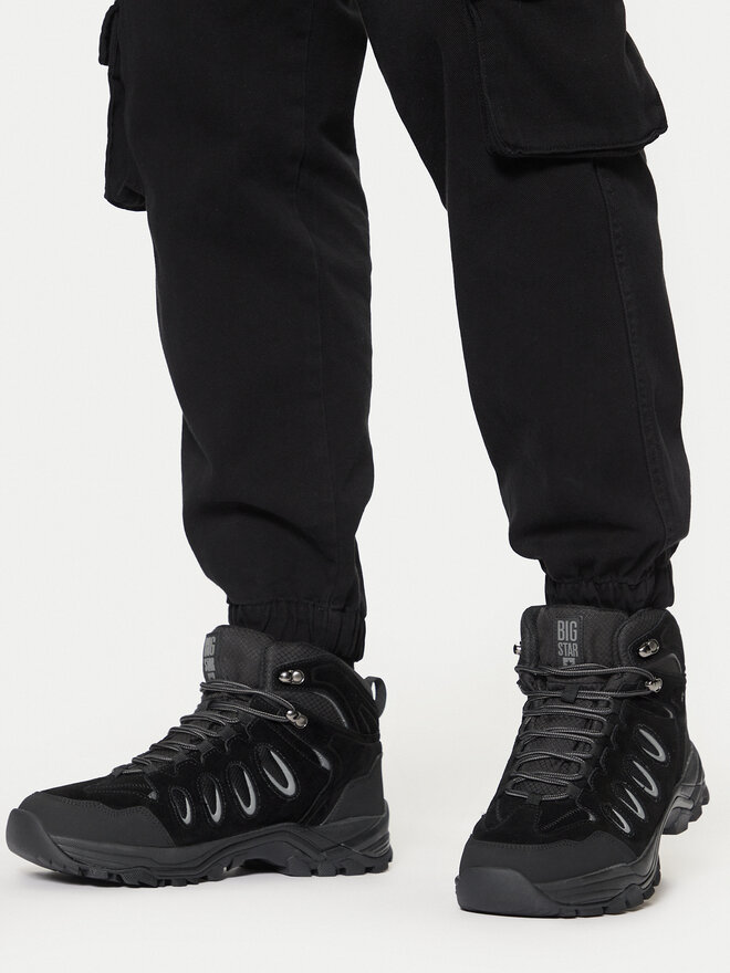Big Star Shoes Туристически oбувки Big Star Shoes OO174333 Черен