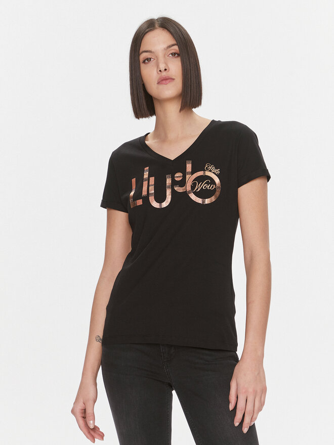 Liu Jo Liu Jo T-Shirt MF3338 JS923 Μαύρο Regular Fit