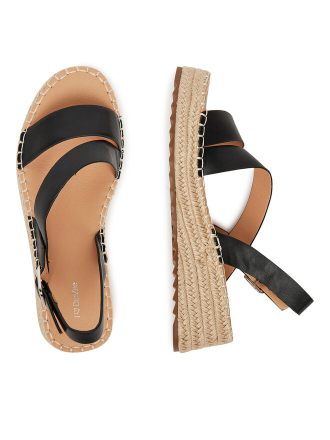DeeZee Espadrilky DeeZee RS07-24 Černá