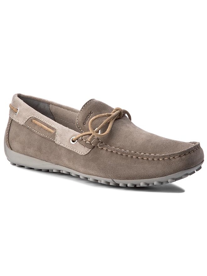 Mocassins Geox U Snake Moc I U4207I 00022C Q65Y Gris chaussures