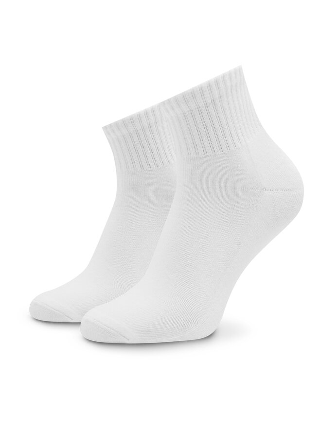 Vans Σετ κοντές κάλτσες ανδρικές 3 τεμαχίων Vans Classic Ankle VN000FV7WHT1 Λευκό