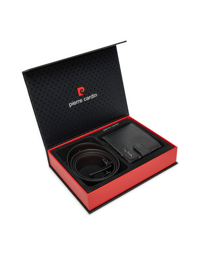 Pierre Cardin Maka un jostas komplekts Pierre Cardin ZG-EX-12 Melns