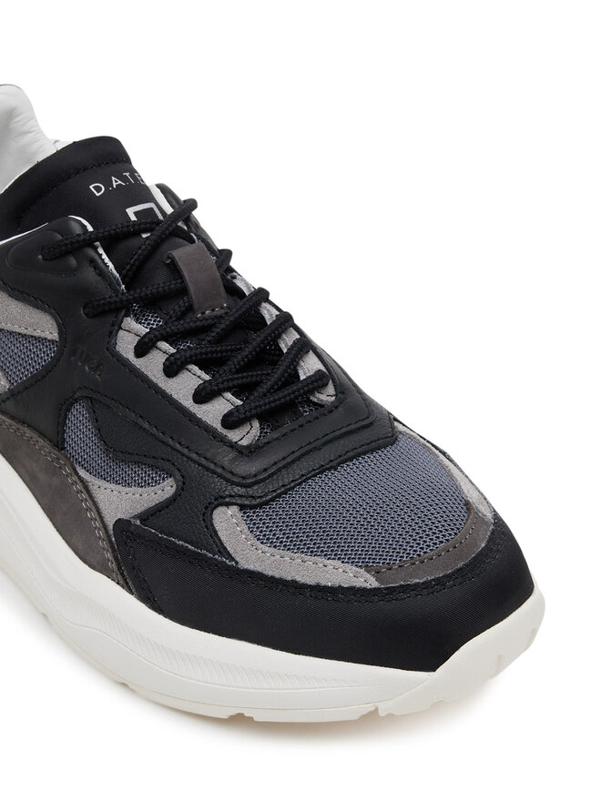 D.A.T.E. Sneakersy D.A.T.E. Fuga  W421-FG-PU Čierna
