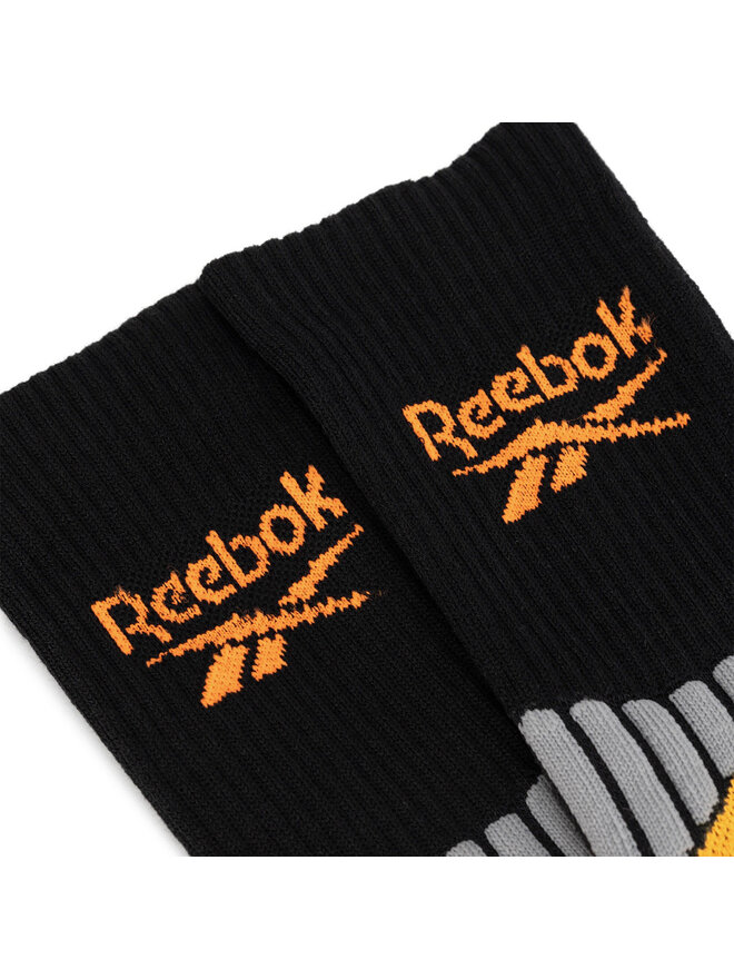 Reebok Calzini lunghi unisex Reebok R0417-SS24 (1-pack) Nero