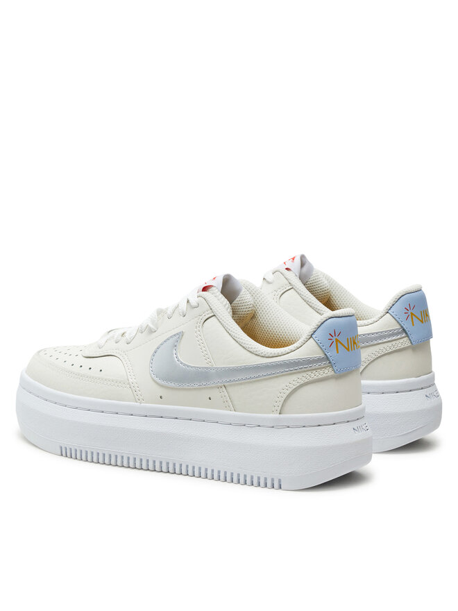 Nike Sneakersy Nike Court Vision Alta DV2176 001 Écru