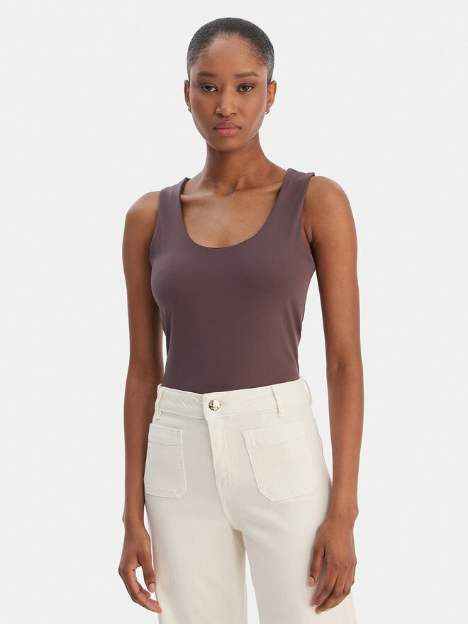 Marella Marella Top Emme by Marella Tiglio 2615941051 Braun Slim Fit