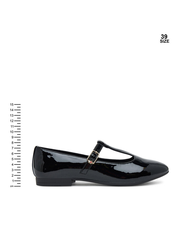 Tommy Hilfiger Balerinke Tommy Hilfiger Ballerina T3A3-34000-0774 D Črna