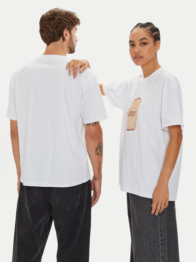 2005 2005 Camiseta Unisex Kromka Blanco Regular Fit