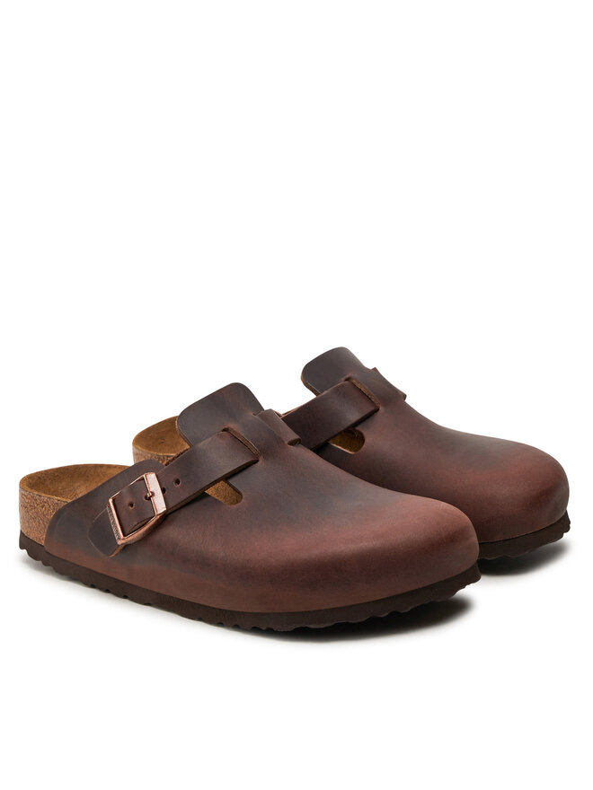 Birkenstock Natikači Birkenstock Boston SFB 159713 Rjava