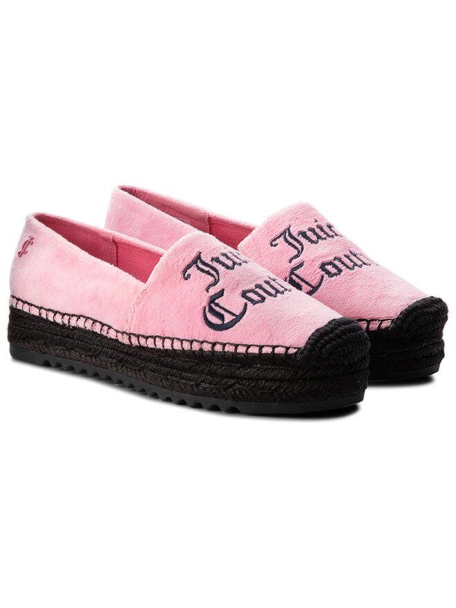 サト ジョジアン  Espadryle Juicy Couture Black Label Yolanda JB219 Różowy