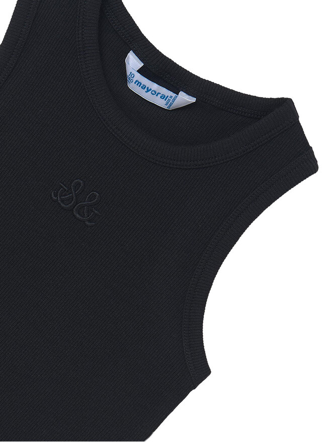 Mayoral Mayoral Τοπ 6032 Μαύρο Slim Fit