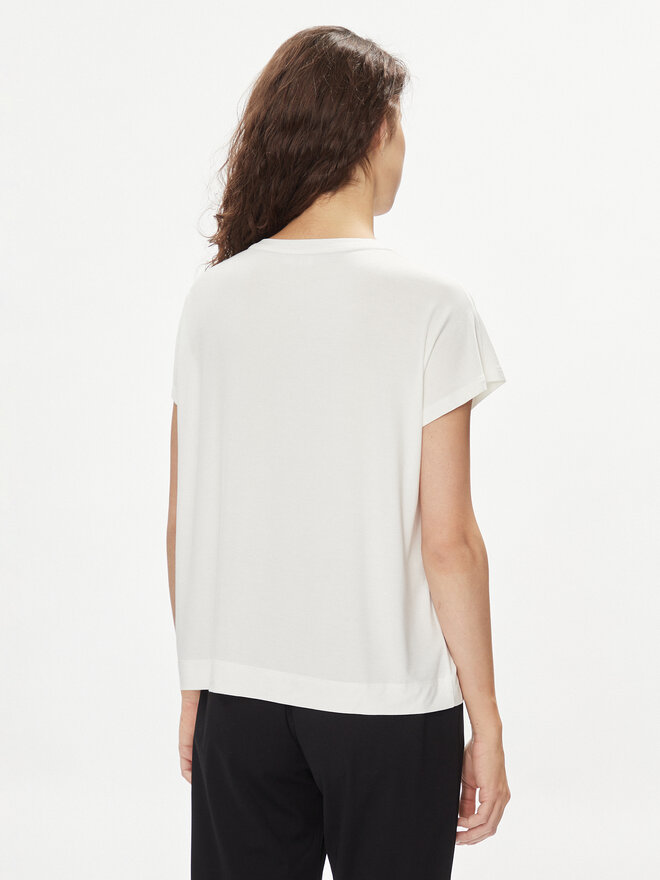 Liu Jo Liu Jo T-Shirt TA4194 JS360 Écru Regular Fit