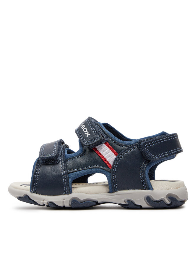 Geox Sandály Geox B Sandal Flaffee Boy B4559A 08515 C4002 M Tmavomodrá