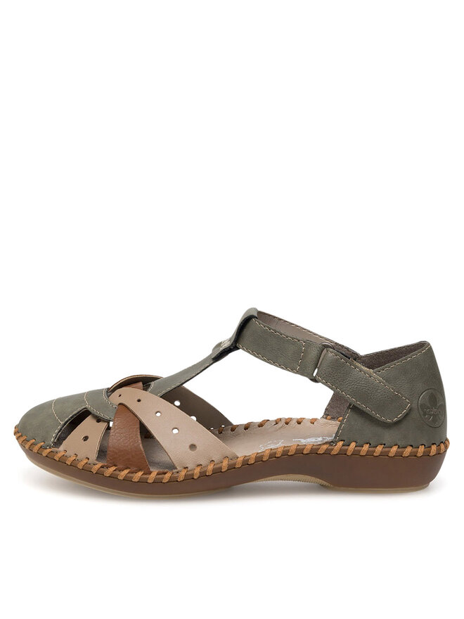 Rieker Sandale Rieker M1655-54 Verde